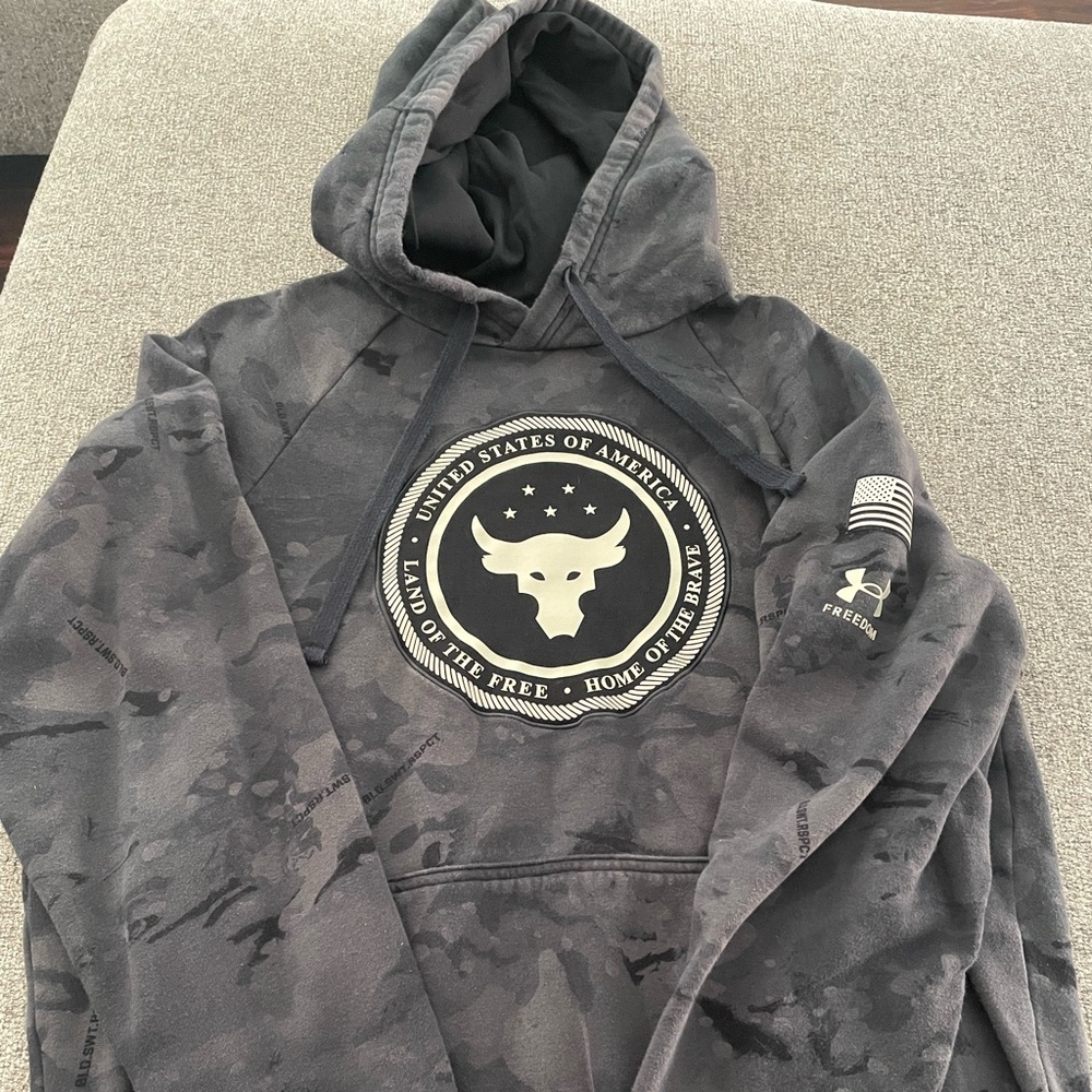 Under Armour Project Rock Hooded Sweatshirt